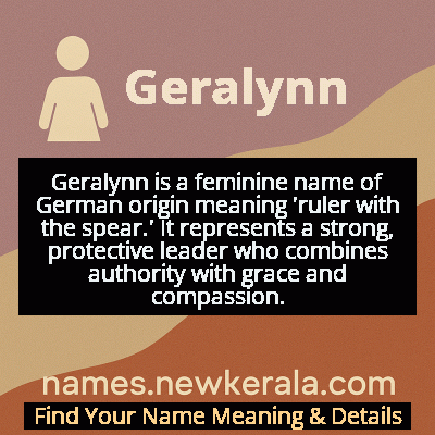 Geralynn Name Meaning and Origin