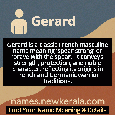 Gerard Name Meaning and Origin