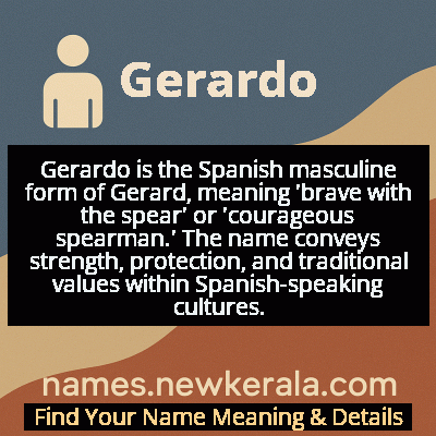 Gerardo Name Meaning and Origin