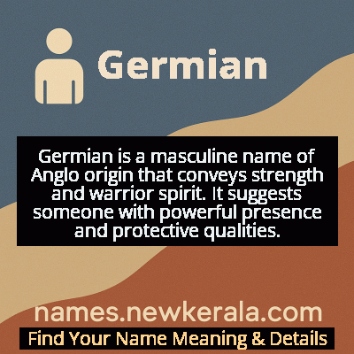 Germian Name Meaning and Origin