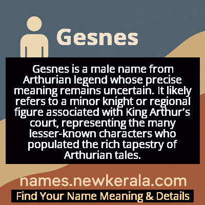 Gesnes Name Meaning and Origin