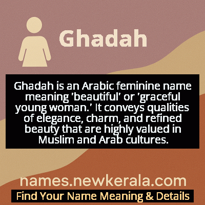 Ghadah Name Meaning and Origin