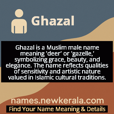 Ghazal Name Meaning and Origin