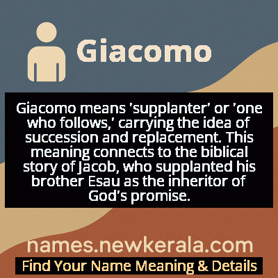 Giacomo Name Meaning and Origin
