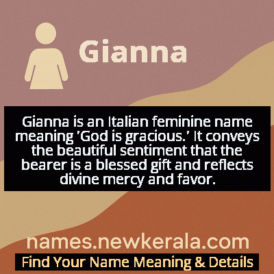 Gianna Name Meaning and Origin