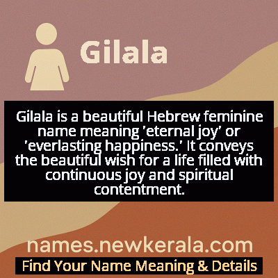 Gilala Name Meaning and Origin