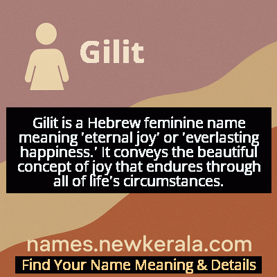 Gilit Name Meaning and Origin