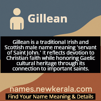 Gillean Name Meaning and Origin