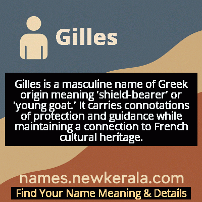 Gilles Name Meaning and Origin