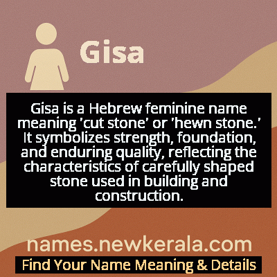 Gisa Name Meaning and Origin