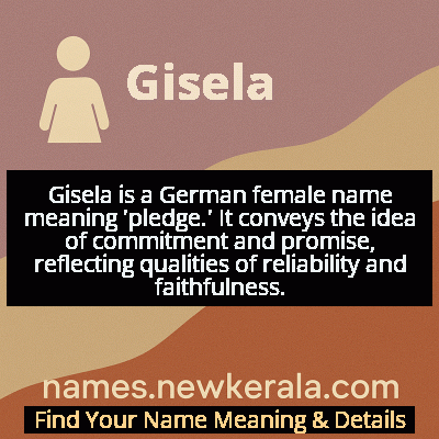 Gisela Name Meaning and Origin