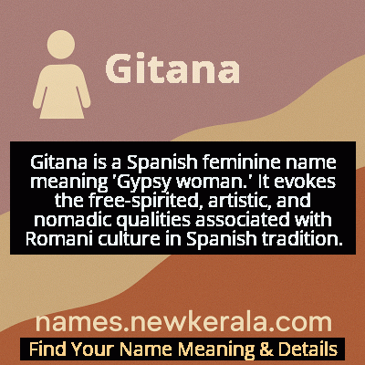 Gitana Name Meaning and Origin