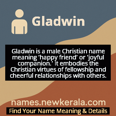 Gladwin Name Meaning and Origin