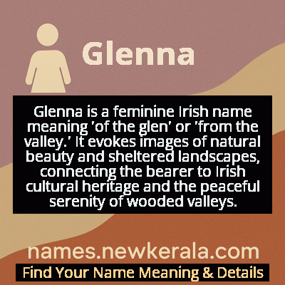 Glenna Name Meaning and Origin