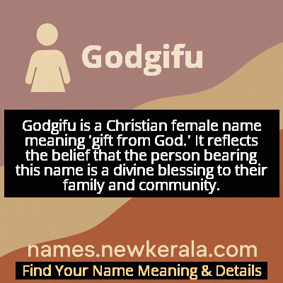 Godgifu Name Meaning and Origin