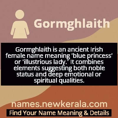 Gormghlaith Name Meaning and Origin