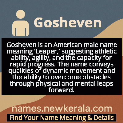 Gosheven Name Meaning and Origin