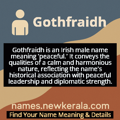 Gothfraidh Name Meaning and Origin