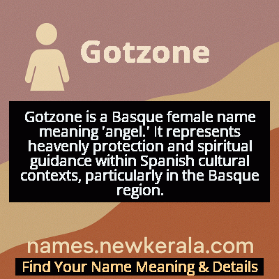Gotzone Name Meaning and Origin