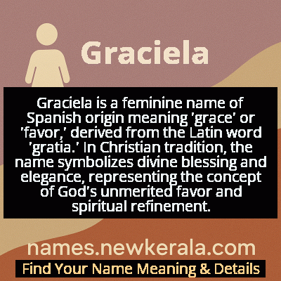 Graciela Name Meaning and Origin