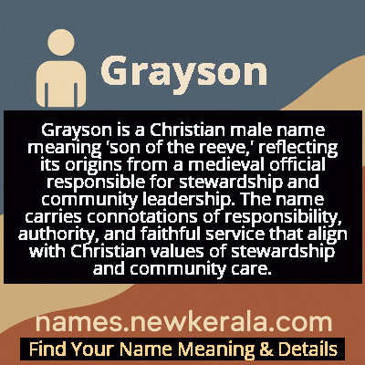Grayson Name Meaning and Origin