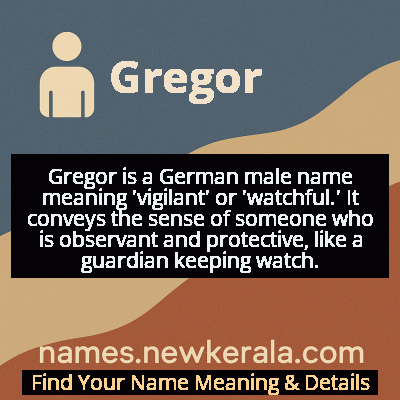 Gregor Name Meaning and Origin