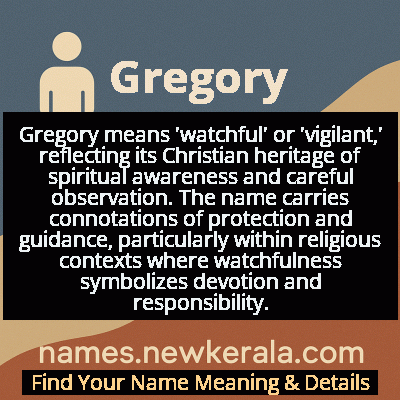 Gregory Name Meaning and Origin