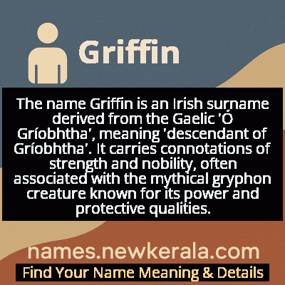 Griffin Name Meaning and Origin