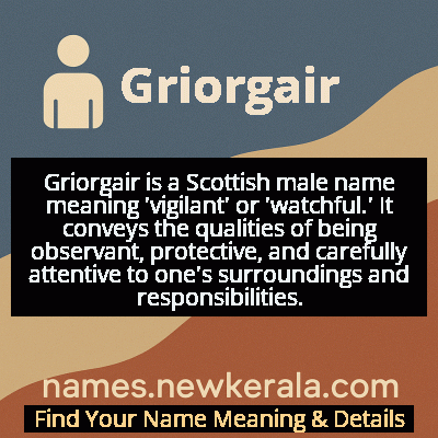 Griorgair Name Meaning and Origin