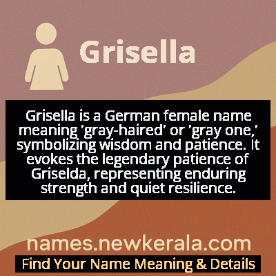 Grisella Name Meaning and Origin