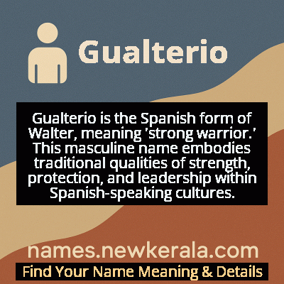 Gualterio Name Meaning and Origin