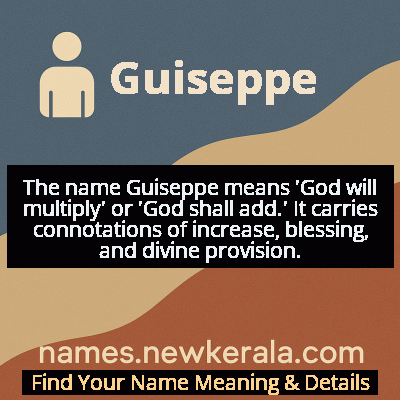 Guiseppe Name Meaning and Origin