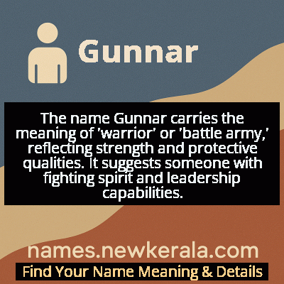 Gunnar Name Meaning and Origin