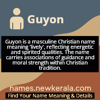 Guyon Name Meaning and Origin