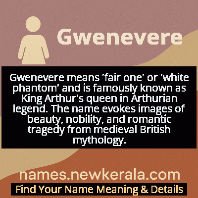 Gwenevere Name Meaning and Origin