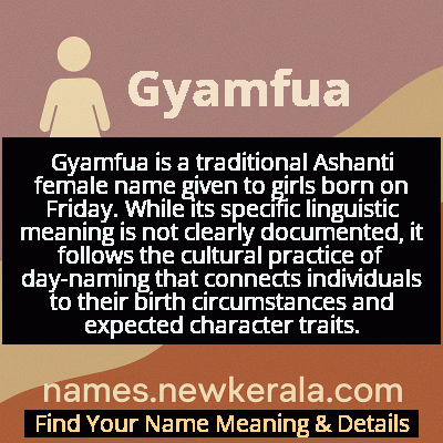 Gyamfua Name Meaning and Origin
