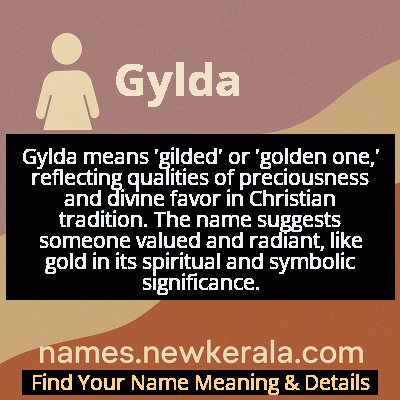Gylda Name Meaning and Origin