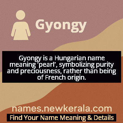 Gyongy Name Meaning and Origin