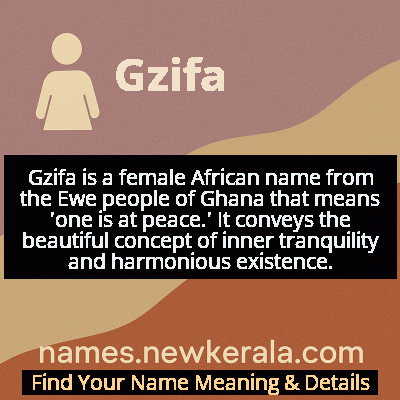 Gzifa Name Meaning and Origin