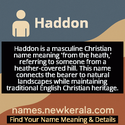 Haddon Name Meaning and Origin