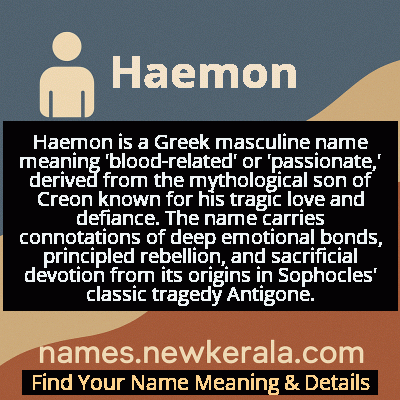 Haemon Name Meaning and Origin