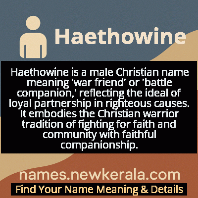 Haethowine Name Meaning and Origin