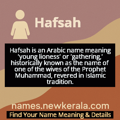 Hafsah Name Meaning and Origin