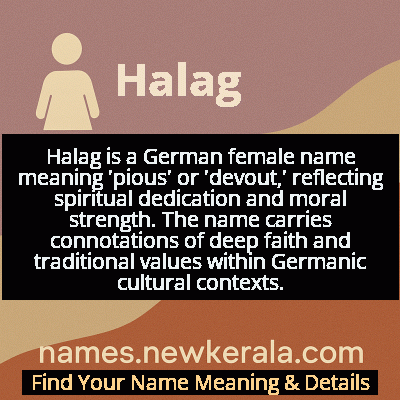 Halag Name Meaning and Origin