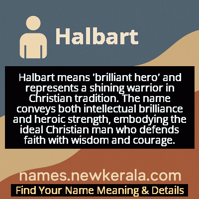 Halbart Name Meaning and Origin
