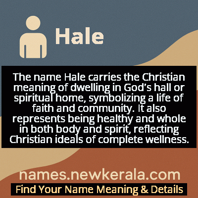Hale Name Meaning and Origin