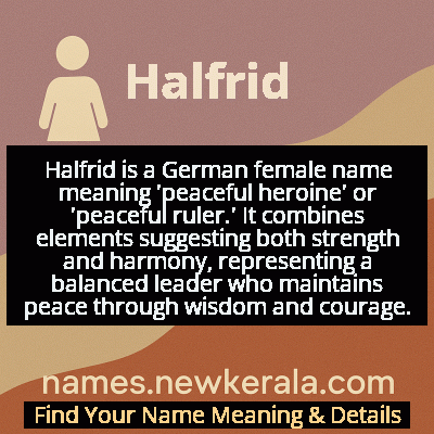 Halfrid Name Meaning and Origin