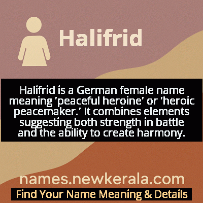 Halifrid Name Meaning and Origin