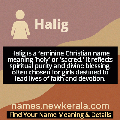 Halig Name Meaning and Origin