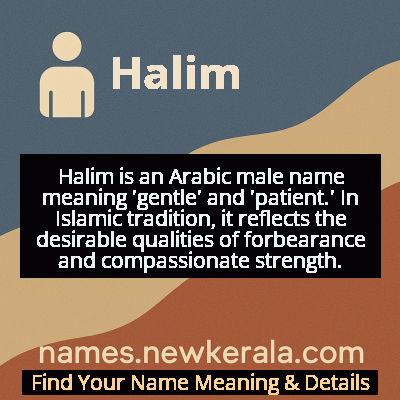 Halim Name Meaning and Origin